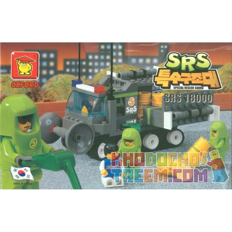 OXFORD SRS18000 18000 Xếp hình kiểu Lego CITY Special Rescue Squad Special Rescue Team Đội Cứu Hộ đặc Biệt OXFORD SRS18000 18000 Xếp hình kiểu Lego CITY Special Rescue Squad Special Rescue Team Đội Cứu Hộ đặc Biệt