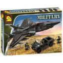 OXFORD OM3304 3304 non Lego MÁY BAY VÀ XE JEEP bộ đồ chơi xếp lắp ráp ghép mô hình Military Army JET AND JEEP Quân Sự Bộ Đội 364 khối