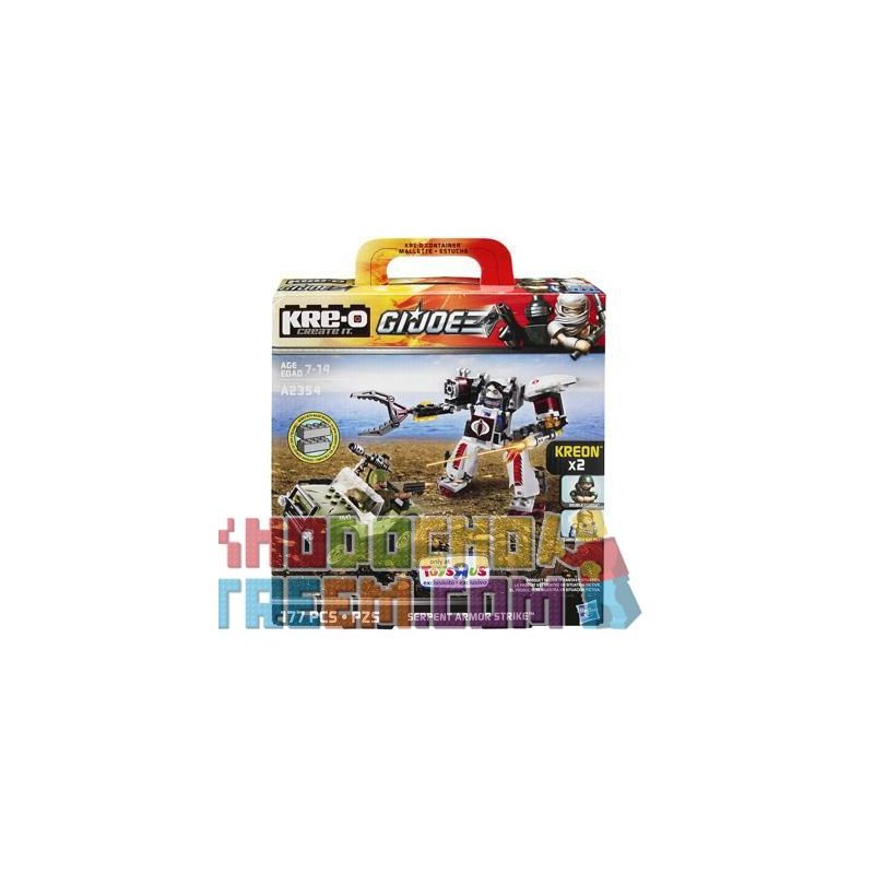 KRE-O A2354 2354 Xếp hình kiểu Lego Serpent Armor Strike Construction Set Special Forces Male Snake Armored Strike Set Bộ Giáp Rắn Khổng Lồ 177 khối KRE-O A2354 2354 Xếp hình kiểu Lego Serpent Armor Strike Construction Set Special Forces Male Snake Armored Strike Set Bộ Giáp Rắn Khổng Lồ 177 khối