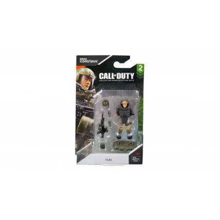 MEGA BLOKS FMG02 non  YURI. bộ đồ chơi xếp lắp ráp ghép mô hình Call Of Duty 25 khối