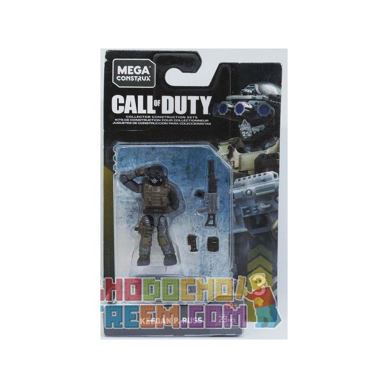MEGA BLOKS FVF93 Xếp hình kiểu Lego Call Of Duty Keegan P. Russ Keegan P. Russ. 23 khối MEGA BLOKS FVF93 Xếp hình kiểu Lego Call Of Duty Keegan P. Russ Keegan P. Russ. 23 khối