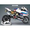 QIZHILE 85003 non  BMW S1000RR. bộ đồ chơi xếp lắp ráp ghép mô hình  Kỹ Thuật Công Nghệ Cao Mô Hình Phương Tiện 900 khối