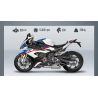 QIZHILE 85003 non  BMW S1000RR. bộ đồ chơi xếp lắp ráp ghép mô hình  Kỹ Thuật Công Nghệ Cao Mô Hình Phương Tiện 900 khối