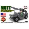 BRICKMANIA 1004 non  M825 MUTT 1 MANG VŨ KHÍ 4 TẤN × VÀ SÚNG KHÔNG GIẬT 106MM bộ đồ chơi xếp lắp ráp ghép mô hình Military Army M825 MUTT 1/4 TON 4×4 WEAPON CARRIER WITH 106MM RECOILLESS RIFLE Quân Sự Bộ Đội 142 khối