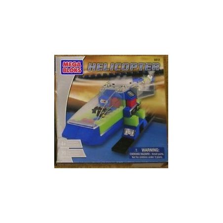 MEGA BLOKS 5812 non  MÁY BAY TRỰC THĂNG bộ đồ chơi xếp lắp ráp ghép mô hình HELICOPTER 73 khối
