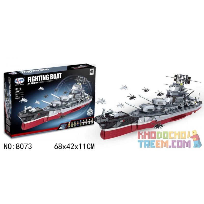 Winner 8073 Xếp hình kiểu Lego MILITARY ARMY Fighting Boat BattleShip Airborne Warship Strategic Ship Tàu Chiến Lược 1981 khối Winner 8073 Xếp hình kiểu Lego MILITARY ARMY Fighting Boat BattleShip Airborne Warship Strategic Ship Tàu Chiến Lược 1981 khối