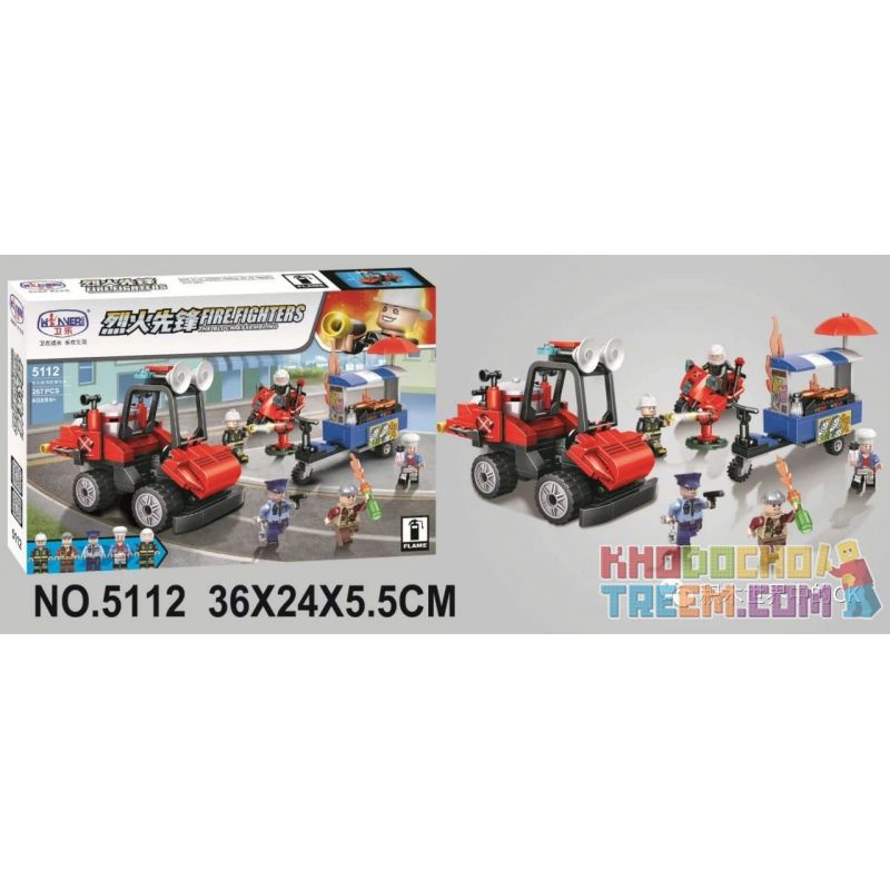 Winner 5112 Xếp hình kiểu Lego FIRE RESCURE Fire Fighters Pioneer Multi-function Fire Motorcycle Xe Máy Chữa Cháy đa Chức Năng 267 khối Winner 5112 Xếp hình kiểu Lego FIRE RESCURE Fire Fighters Pioneer Multi-function Fire Motorcycle Xe Máy Chữa Cháy đa Chức Năng 267 khối