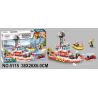 Winner 5115 non  THUYỀN CỨU HỎA ĐA CHỨC NĂNG bộ đồ chơi xếp lắp ráp ghép mô hình Fire Rescure FIRE FIGHTERS 321 khối