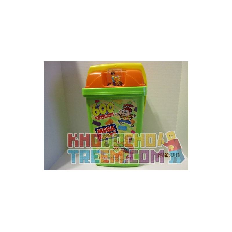 MEGA BLOKS 976 Xếp hình kiểu Lego 600-Piece Set W Bucket 600 Sets Of W Barrels 600 Mảnh đặt W Thùng 600 khối MEGA BLOKS 976 Xếp hình kiểu Lego 600-Piece Set W Bucket 600 Sets Of W Barrels 600 Mảnh đặt W Thùng 600 khối