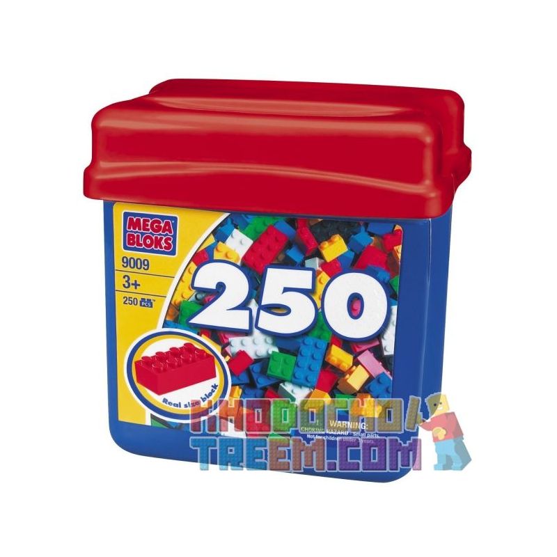 MEGA BLOKS 9009 non Lego 250 bộ đồ chơi xếp lắp ráp ghép mô hình Creator Sáng Tạo 250 khối