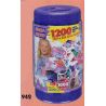 MEGA BLOKS 942 non  1200 THÙNG MÀU bộ đồ chơi xếp lắp ráp ghép mô hình Creator 1200 PIECES PASTEL COLORS BUCKET Sáng Tạo 1200 khối