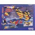 MEGA BLOKS 992 non Lego TRỰC THĂNG CỨU HỘ HÀNG HẢI bộ đồ chơi xếp lắp ráp ghép mô hình City HELICOPTER SEA RESCUE Thành Phố 250 khối