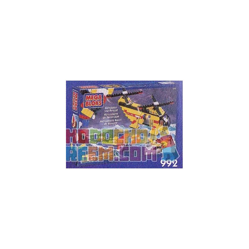 MEGA BLOKS 992 Xếp hình kiểu Lego CITY Helicopter Sea Rescue Ocean Rescue Helicopter Trực Thăng Cứu Hộ Hàng Hải 250 khối MEGA BLOKS 992 Xếp hình kiểu Lego CITY Helicopter Sea Rescue Ocean Rescue Helicopter Trực Thăng Cứu Hộ Hàng Hải 250 khối