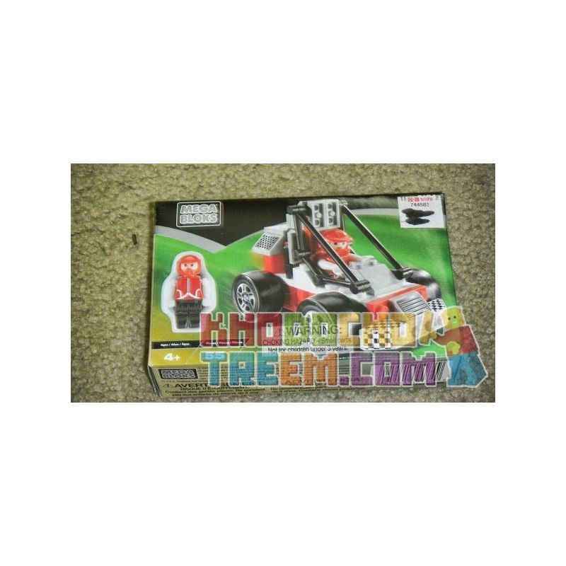 MEGA BLOKS 9184 non Lego CON BỌ SA MẠC ĐỎ bộ đồ chơi xếp lắp ráp ghép mô hình City RED DUNE BUGGY Thành Phố 55 khối
