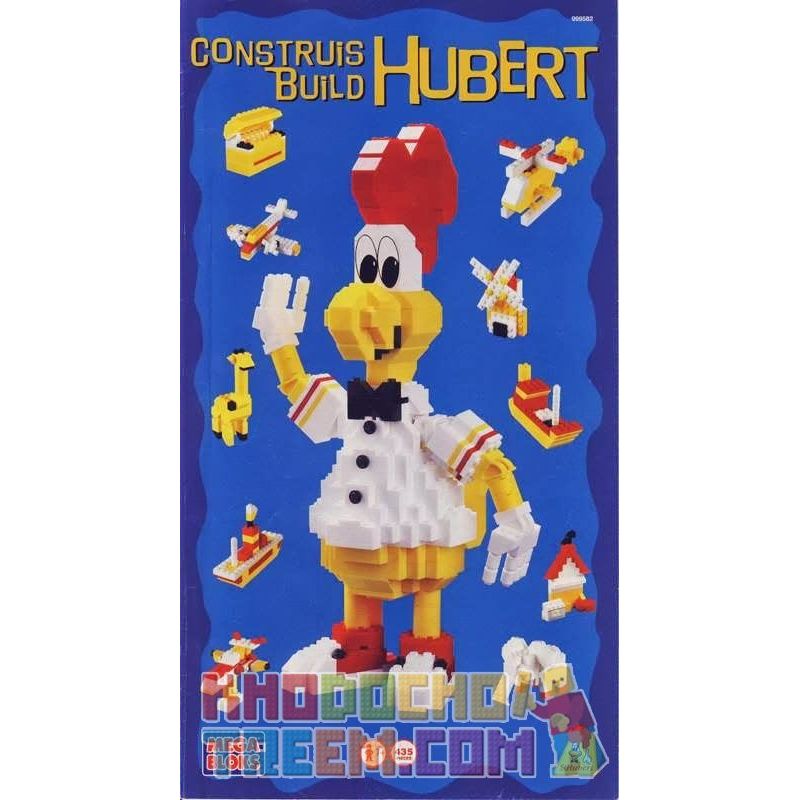 MEGA BLOKS 999582 Xếp hình kiểu Lego St. Hubert Chicken Saint Suibut Chicken Gà St Hubert 435 khối MEGA BLOKS 999582 Xếp hình kiểu Lego St. Hubert Chicken Saint Suibut Chicken Gà St Hubert 435 khối