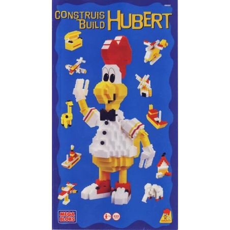 MEGA BLOKS 999582 non  GÀ ST HUBERT bộ đồ chơi xếp lắp ráp ghép mô hình ST. HUBERT CHICKEN 435 khối