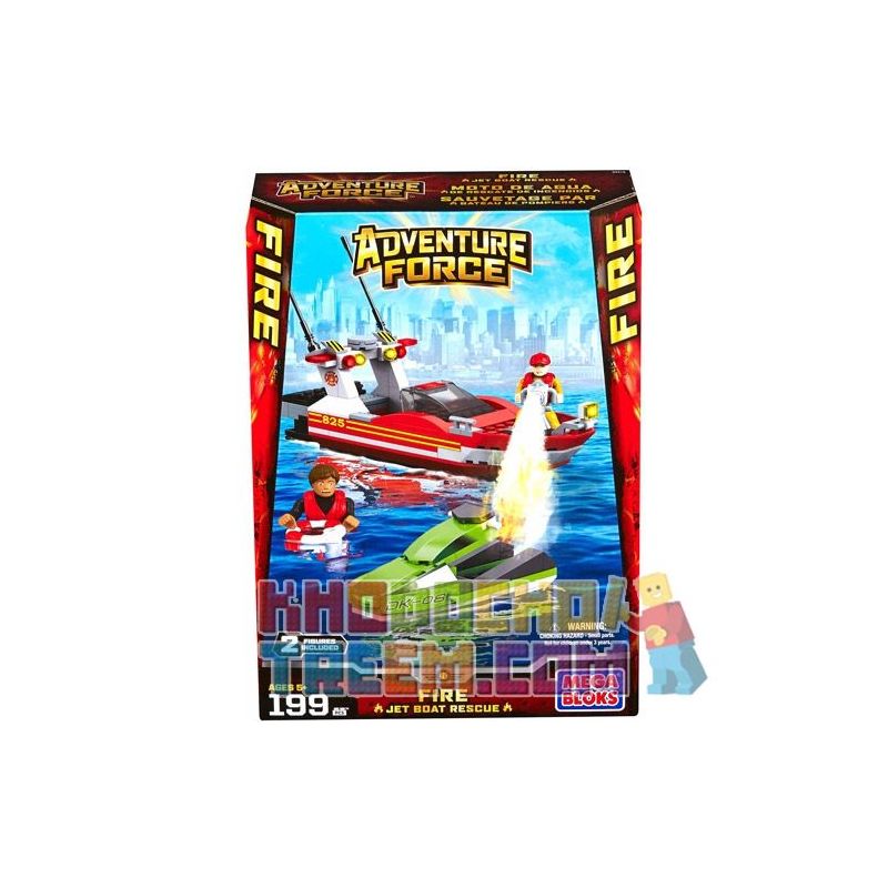 MEGA BLOKS 94419 Xếp hình kiểu Lego CITY Fire Jet Boat Fireboat Tàu Cứu Hỏa 199 khối MEGA BLOKS 94419 Xếp hình kiểu Lego CITY Fire Jet Boat Fireboat Tàu Cứu Hỏa 199 khối