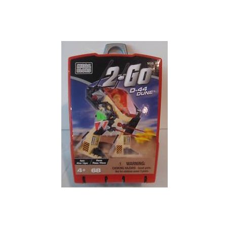 MEGA BLOKS 9115 non  D-44 CỒN CÁT bộ đồ chơi xếp lắp ráp ghép mô hình D-44 DUNE 68 khối