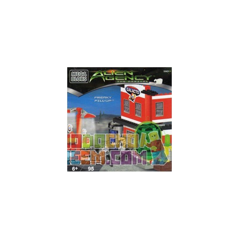 MEGA BLOKS 5601 non Lego NHỒI NHÉT KỲ LẠ bộ đồ chơi xếp lắp ráp ghép mô hình FREAKY FILL-UP 95 khối