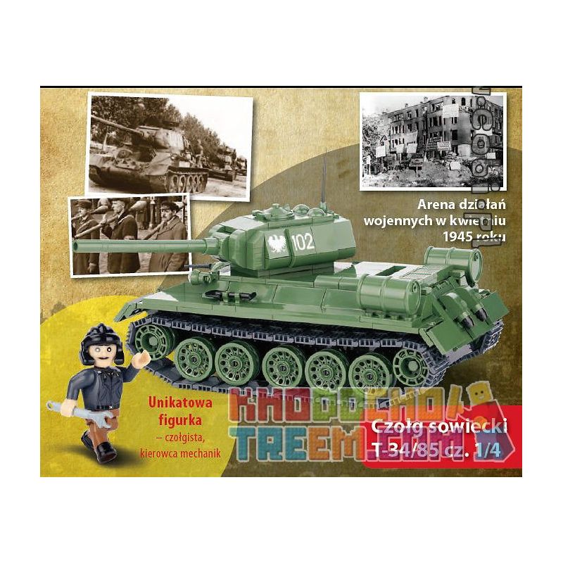 COBI WD-5551 5551 WD5551 WD-5552 5552 WD5552 WD-5553 5553 WD5553 WD-5554 5554 WD5554 Xếp hình kiểu Lego MILITARY ARMY T-34 85 Battle Of Berlin NO. 2 3 4 5 T-34 85 Trận Berlin Số 2 3 4 5 gồm 4 hộp nhỏ COBI WD-5551 5551 WD5551 WD-5552 5552 WD5552 WD-5553 5553 WD5553 WD-5554 5554 WD5554 Xếp hình kiểu Lego MILITARY ARMY T-34 85 Battle Of Berlin NO. 2 3 4 5 T-34 85 Trận Berlin Số 2 3 4 5 gồm 4 hộp nhỏ