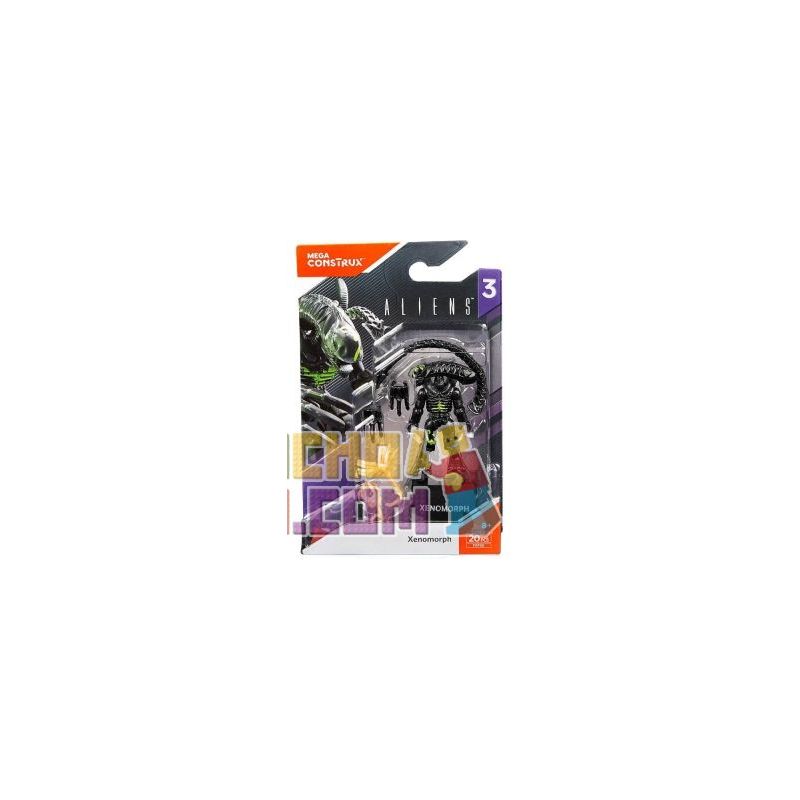 MEGA BLOKS FND68 Xếp hình kiểu Lego Xenomorph Shaped Người Ngoài Hành Tinh 20 khối MEGA BLOKS FND68 Xếp hình kiểu Lego Xenomorph Shaped Người Ngoài Hành Tinh 20 khối