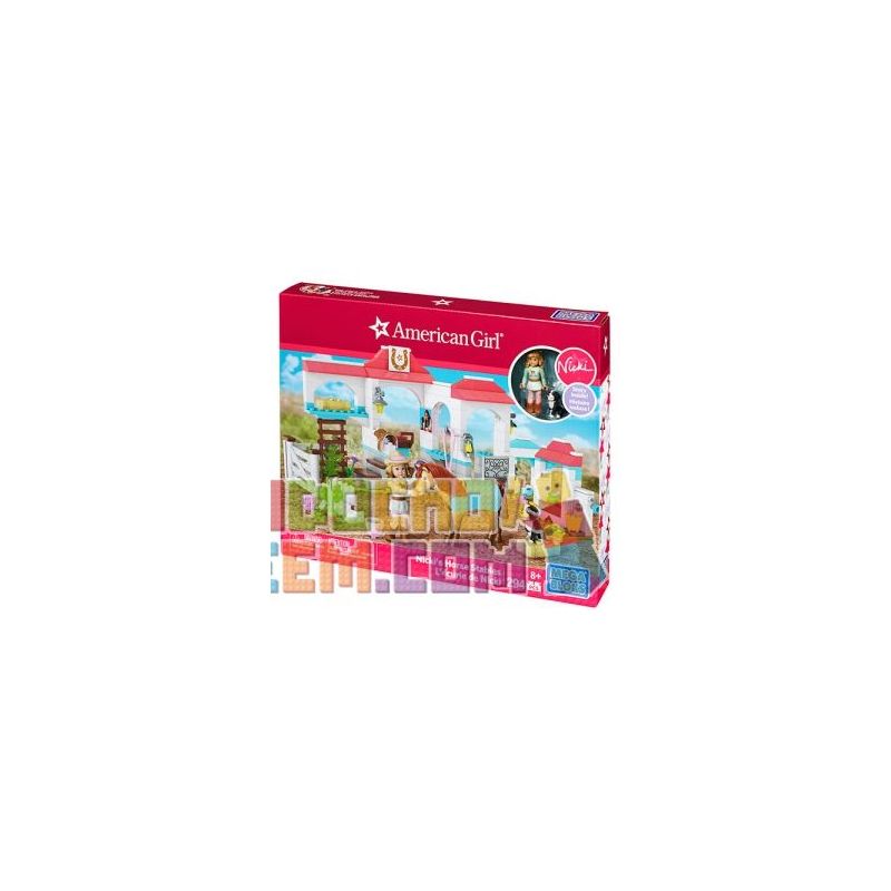 MEGA BLOKS DPK85 Xếp hình kiểu Lego FRIENDS Nicki's Horse Stables Nicki's Stables Nicki's ổn định 294 khối MEGA BLOKS DPK85 Xếp hình kiểu Lego FRIENDS Nicki's Horse Stables Nicki's Stables Nicki's ổn định 294 khối