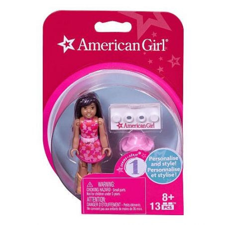 MEGA BLOKS DRC70 non  BÚP BÊ # 5 bộ đồ chơi xếp lắp ráp ghép mô hình  DOLL #5 Các Bạn Gái 13 khối