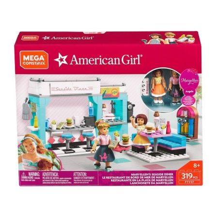 MEGA BLOKS FTY37 non  BỮA TỐI BÊN BỜ BIỂN CỦA MARYELLEN bộ đồ chơi xếp lắp ráp ghép mô hình  MARYELLEN’S SEASIDE DINER Các Bạn Gái 319 khối