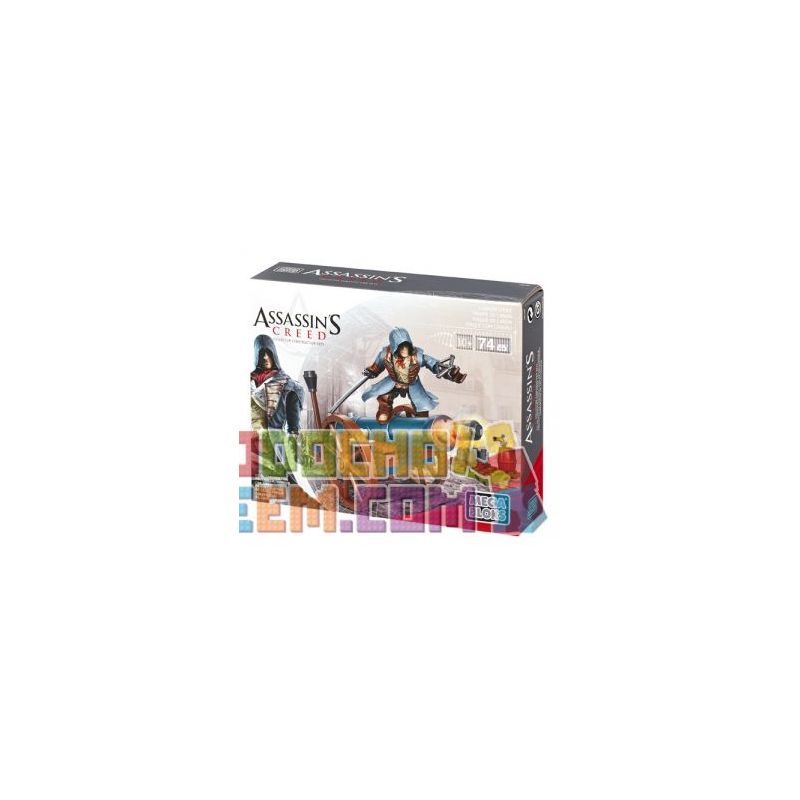 MEGA BLOKS 94303 DBJ08 non  PHÁO BẮN PHÁ bộ đồ chơi xếp lắp ráp ghép mô hình Assassin's Creed CANNON STRIKE 74 khối
