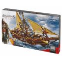 MEGA BLOKS 94308 DBJ05 non Lego CHỤP PHÁO HẠM bộ đồ chơi xếp lắp ráp ghép mô hình Assassin\'s Creed GUNBOAT TAKEOVER 580 khối