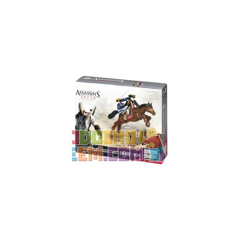 MEGA BLOKS CNG07 non Lego NHIỆM VỤ CỦA HAYTHAM bộ đồ chơi xếp lắp ráp ghép mô hình Assassin's Creed HAYTHAM’S PURSUIT 56 khối