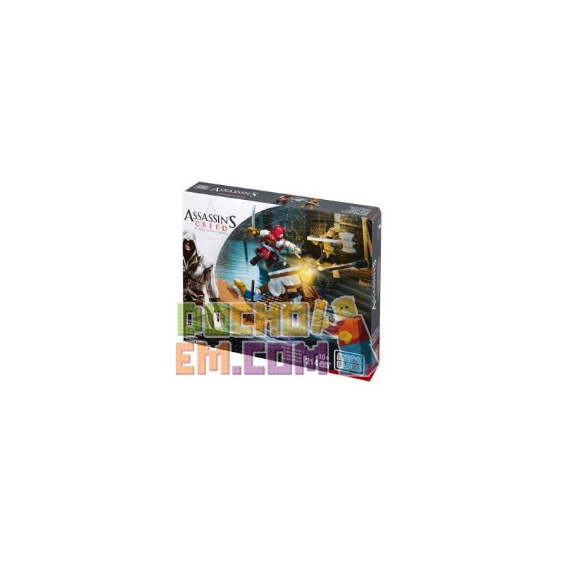 MEGA BLOKS CNG11 Xếp hình kiểu Lego Naval Cannon Assassin's Creed Navy Cannon Pháo Hải Quân 214 khối MEGA BLOKS CNG11 Xếp hình kiểu Lego Naval Cannon Assassin's Creed Navy Cannon Pháo Hải Quân 214 khối