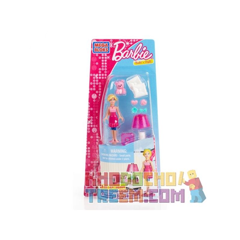 MEGA BLOKS 80204 Xếp hình kiểu Lego FRIENDS Slumber Party Barbie Pajamas Party Barbie Pjama Party Barbie 21 khối MEGA BLOKS 80204 Xếp hình kiểu Lego FRIENDS Slumber Party Barbie Pajamas Party Barbie Pjama Party Barbie 21 khối