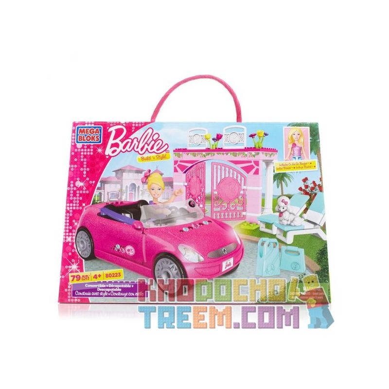 MEGA BLOKS 80223 Xếp hình kiểu Lego FRIENDS Convertible Folding Xe Gấp 79 khối MEGA BLOKS 80223 Xếp hình kiểu Lego FRIENDS Convertible Folding Xe Gấp 79 khối