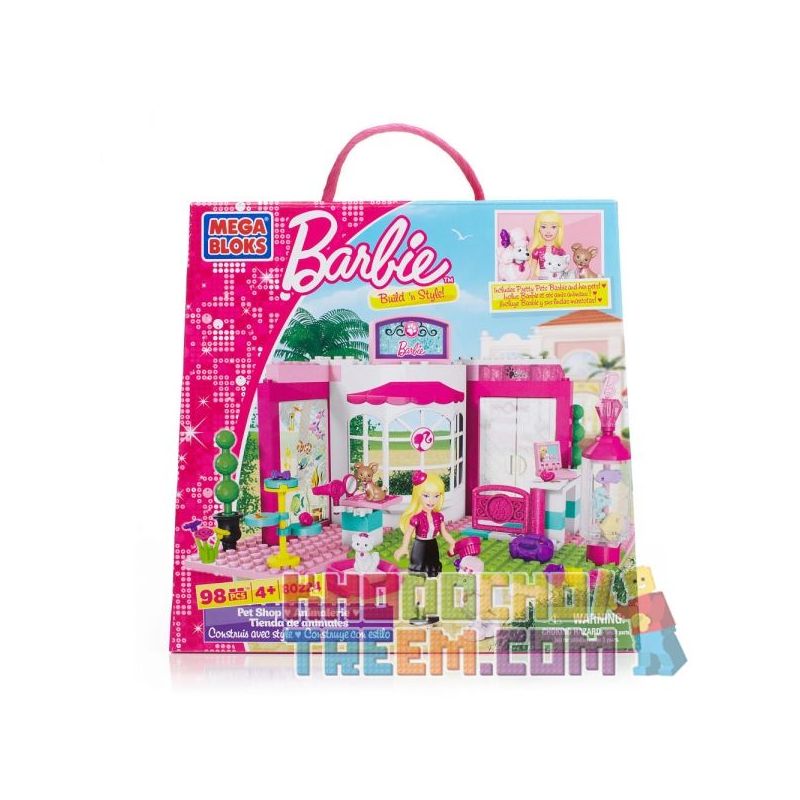 MEGA BLOKS 80224 Xếp hình kiểu Lego FRIENDS Pet Shop Pet Store Cửa Hàng Thú Cưng 98 khối MEGA BLOKS 80224 Xếp hình kiểu Lego FRIENDS Pet Shop Pet Store Cửa Hàng Thú Cưng 98 khối