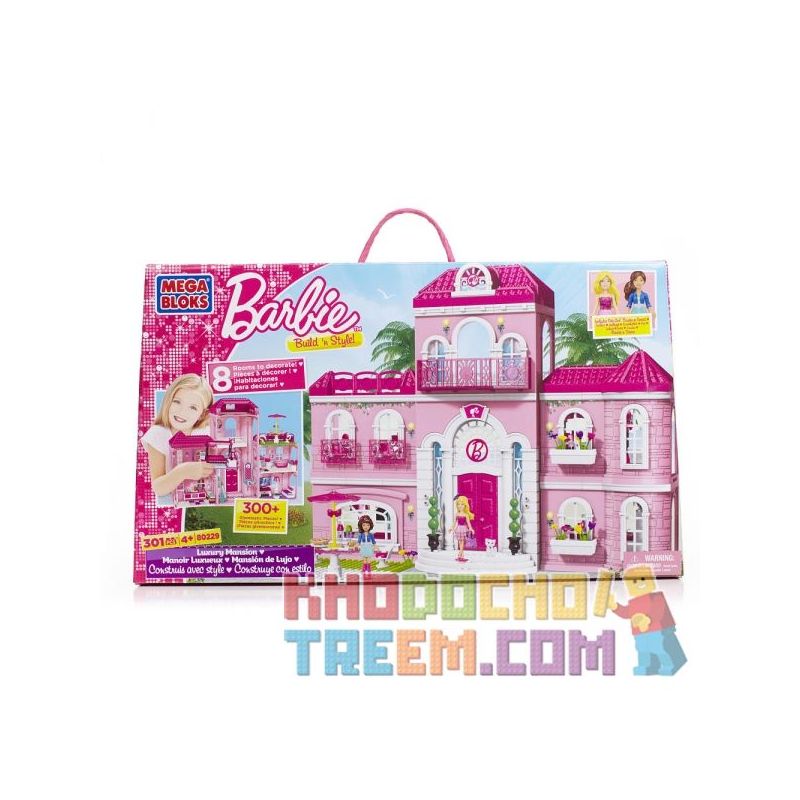 MEGA BLOKS 80229 Xếp hình kiểu Lego FRIENDS Luxury Mansion Luxury Building Tòa Nhà Sang Trọng 301 khối MEGA BLOKS 80229 Xếp hình kiểu Lego FRIENDS Luxury Mansion Luxury Building Tòa Nhà Sang Trọng 301 khối