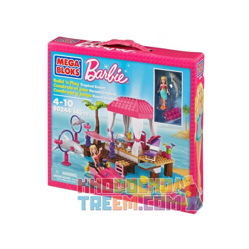 MEGA BLOKS 80244 Xếp hình kiểu Lego FRIENDS Tropical Resort Khu Nghỉ Mát Nhiệt đới 143 khối MEGA BLOKS 80244 Xếp hình kiểu Lego FRIENDS Tropical Resort Khu Nghỉ Mát Nhiệt đới 143 khối