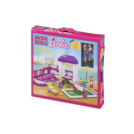MEGA BLOKS 80251 non  TIỆC NGOÀI TRỜI bộ đồ chơi xếp lắp ráp ghép mô hình  OUTDOOR PARTY Các Bạn Gái 181 khối
