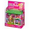 MEGA BLOKS 80167 non  NƠI ẨN NÁU CỔ TÍCH bộ đồ chơi xếp lắp ráp ghép mô hình  BUILD ‘N PLAY FAIRY HIDEAWAY Các Bạn Gái 55 khối