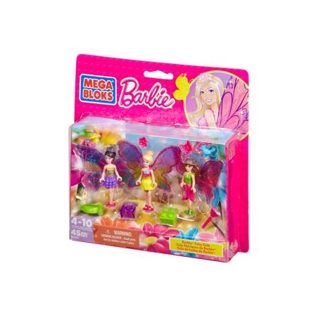 MEGA BLOKS 80257 CNF00 non  BỮA TIỆC CỔ TÍCH bộ đồ chơi xếp lắp ráp ghép mô hình  BUILD ‘N PLAY FAIRY GALA Các Bạn Gái 45 khối