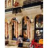 XIPOO XP93220 93220 non  CHẾ ĐỘ XEM PHỐ CỦA CỬA HÀNG CÀ PHÊ CHỌN LỌC STARBUCKS bộ đồ chơi xếp lắp ráp ghép mô hình Creator STARBUCKS COFFEE Sáng Tạo 3480 khối