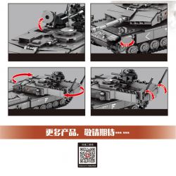 SHENG YUAN SY 0104 Xếp hình kiểu Lego MILITARY ARMY Survival Warfare Leopard 2A7+ Main Battle Tank Survival War Leopard 2A7 + Main Battle Tank Xe Tăng Chiến đấu Chủ Lực Leopard 2A7 + 898 khối