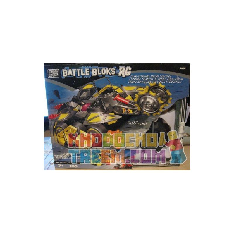 MEGA BLOKS 9615 Xếp hình kiểu Lego BUZZ SAW Circular Saw Cưa Vòng 100 khối MEGA BLOKS 9615 Xếp hình kiểu Lego BUZZ SAW Circular Saw Cưa Vòng 100 khối