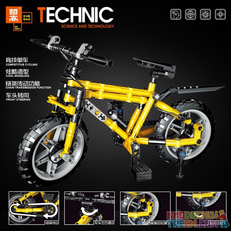 ZHEGAO QL0442 0442 non  ĐI XE ĐẠP CẠNH TRANH bộ đồ chơi xếp lắp ráp ghép mô hình  Kỹ Thuật Công Nghệ Cao Mô Hình Phương Tiện 235 khối ZHEGAO QL0442 0442 non  ĐI XE ĐẠP CẠNH TRANH bộ đồ chơi xếp lắp ráp ghép mô hình  Kỹ Thuật Công Nghệ Cao Mô Hình Phương Tiện 235 khối