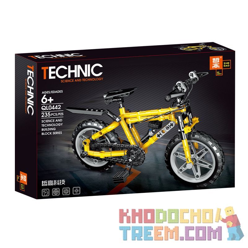ZHEGAO QL0442 0442 non  ĐI XE ĐẠP CẠNH TRANH bộ đồ chơi xếp lắp ráp ghép mô hình  Kỹ Thuật Công Nghệ Cao Mô Hình Phương Tiện 235 khối ZHEGAO QL0442 0442 non  ĐI XE ĐẠP CẠNH TRANH bộ đồ chơi xếp lắp ráp ghép mô hình  Kỹ Thuật Công Nghệ Cao Mô Hình Phương Tiện 235 khối