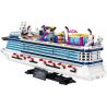 ZHEGAO QL1807 1807 non  ASUKA NA UY bộ đồ chơi xếp lắp ráp ghép mô hình Creator CRUISE LINER Sáng Tạo 2446 khối