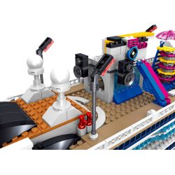 ZHEGAO QL1807 1807 non  ASUKA NA UY bộ đồ chơi xếp lắp ráp ghép mô hình Creator CRUISE LINER Sáng Tạo 2446 khối