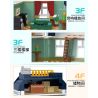 HAPPY BUILD SHINEYU XINYU YC-20008 20008 YC20008 non  CỬA HÀNG NHẠC CỤ bộ đồ chơi xếp lắp ráp ghép mô hình Mini Modular STREETCAPE Đường Phố Thu Nhỏ 3005 khối