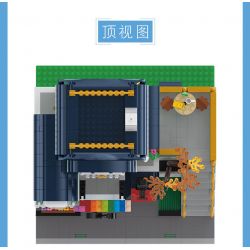 HAPPY BUILD SHINEYU XINYU YC-20008 20008 YC20008 non  CỬA HÀNG NHẠC CỤ bộ đồ chơi xếp lắp ráp ghép mô hình Mini Modular STREETCAPE Đường Phố Thu Nhỏ 3005 khối HAPPY BUILD SHINEYU XINYU YC-20008 20008 YC20008 non  CỬA HÀNG NHẠC CỤ bộ đồ chơi xếp lắp ráp ghép mô hình Mini Modular STREETCAPE Đường Phố Thu Nhỏ 3005 khối