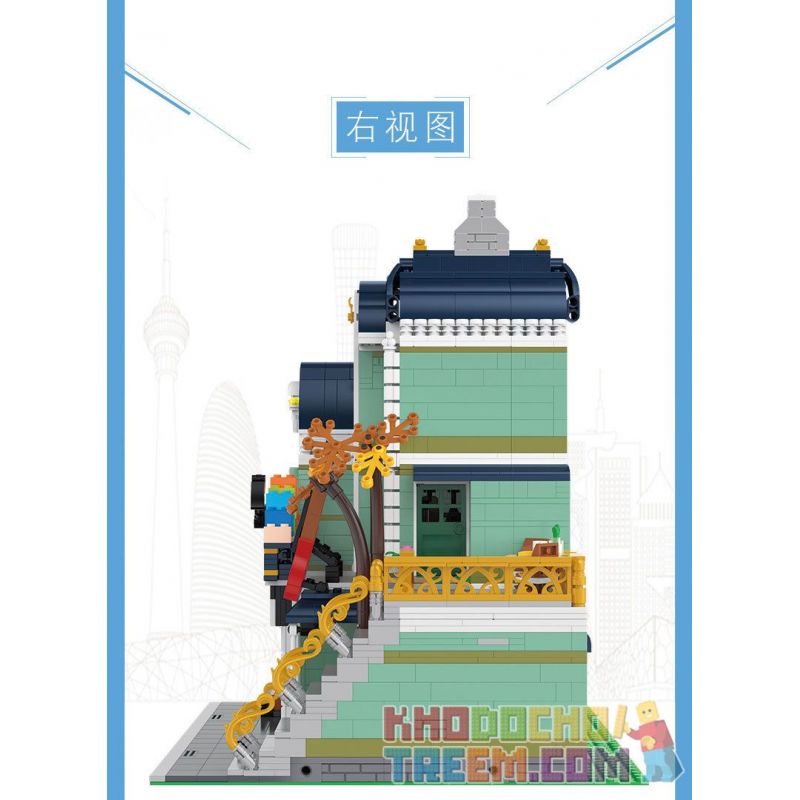 HAPPY BUILD SHINEYU XINYU YC-20008 20008 YC20008 non  CỬA HÀNG NHẠC CỤ bộ đồ chơi xếp lắp ráp ghép mô hình Mini Modular STREETCAPE Đường Phố Thu Nhỏ 3005 khối HAPPY BUILD SHINEYU XINYU YC-20008 20008 YC20008 non  CỬA HÀNG NHẠC CỤ bộ đồ chơi xếp lắp ráp ghép mô hình Mini Modular STREETCAPE Đường Phố Thu Nhỏ 3005 khối
